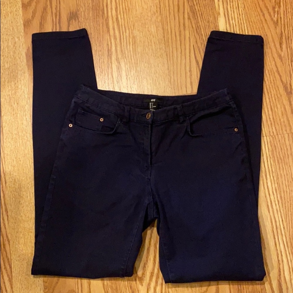H&M dark blue pants (size 6)